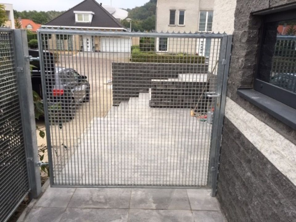 Vakkundig gelast hek
